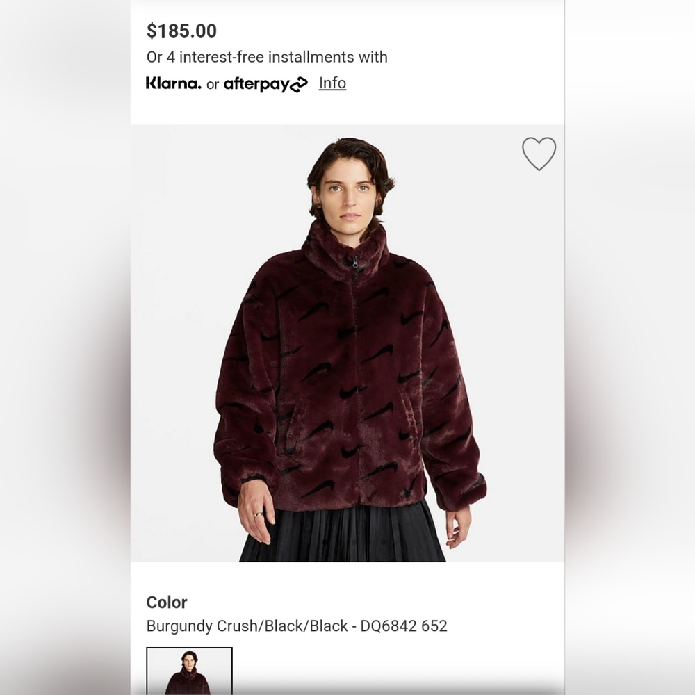 NWT Nike Jacket